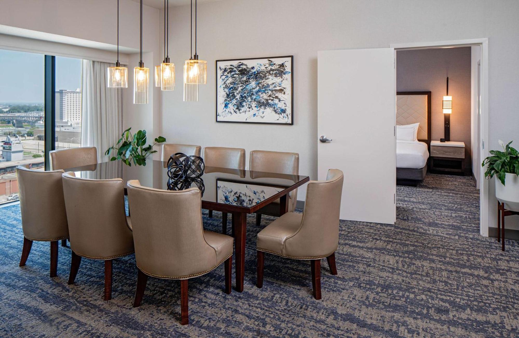 Hilton Shreveport Hotell Exteriör bild
